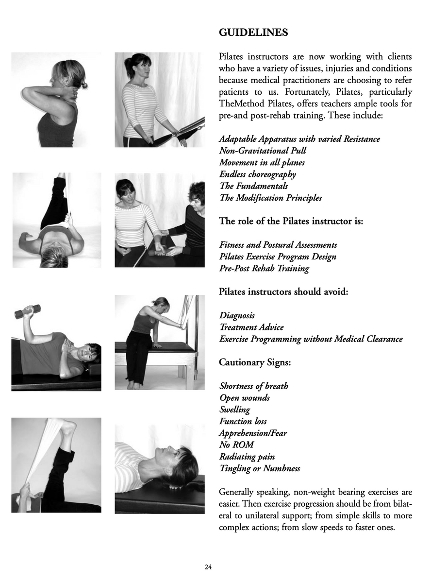 Pilates Protocols – PhysicalMind Institute