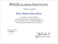 Digital Certificate 8"x11”