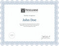 Renewal Certificate
